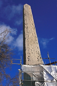 The Thutmose III obelisk from Heliopolis on Victoria Embankment